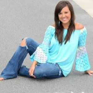 Off the shoulder top